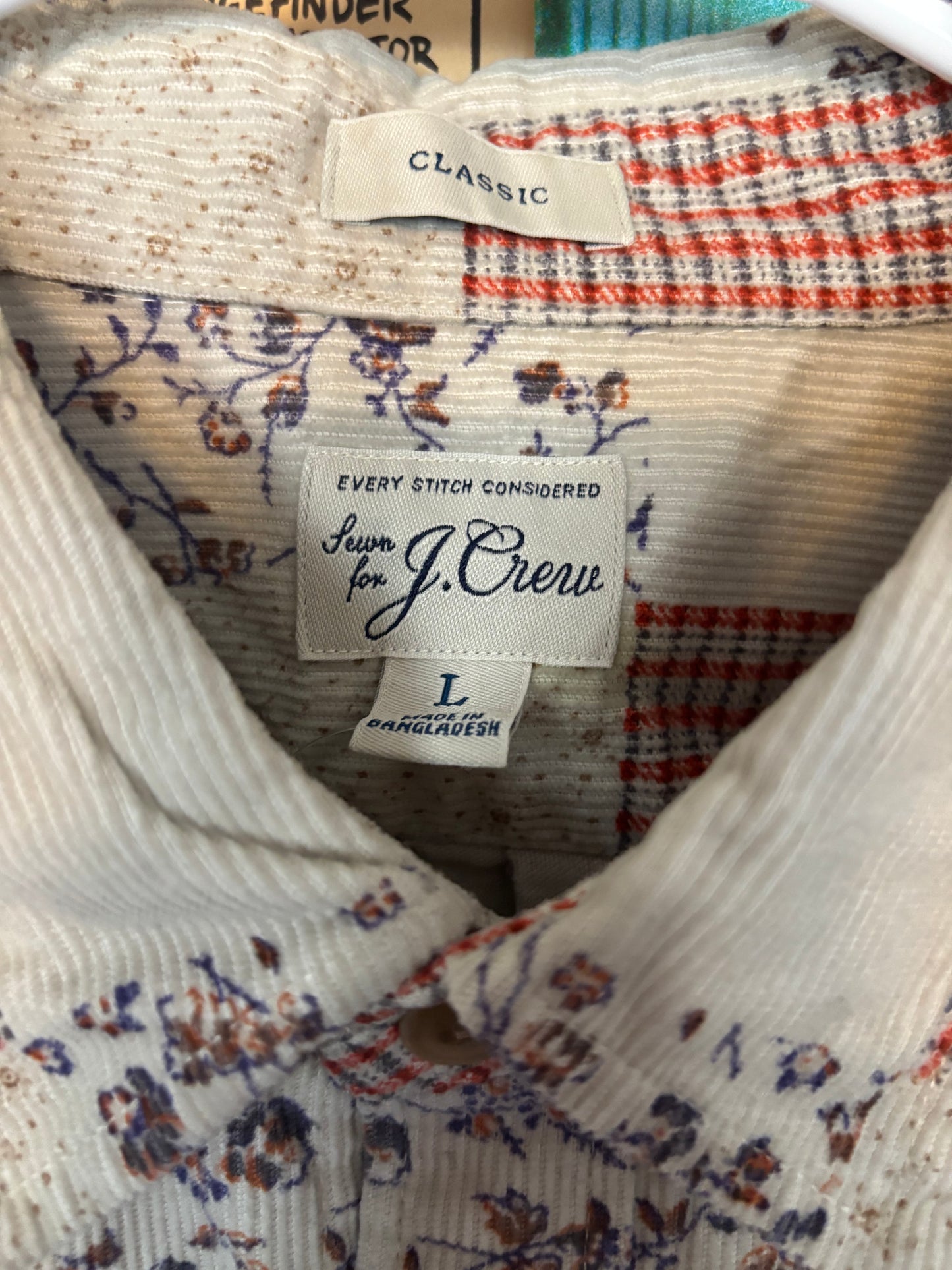 Plaster’d | Upcycled Button Down | J Crew