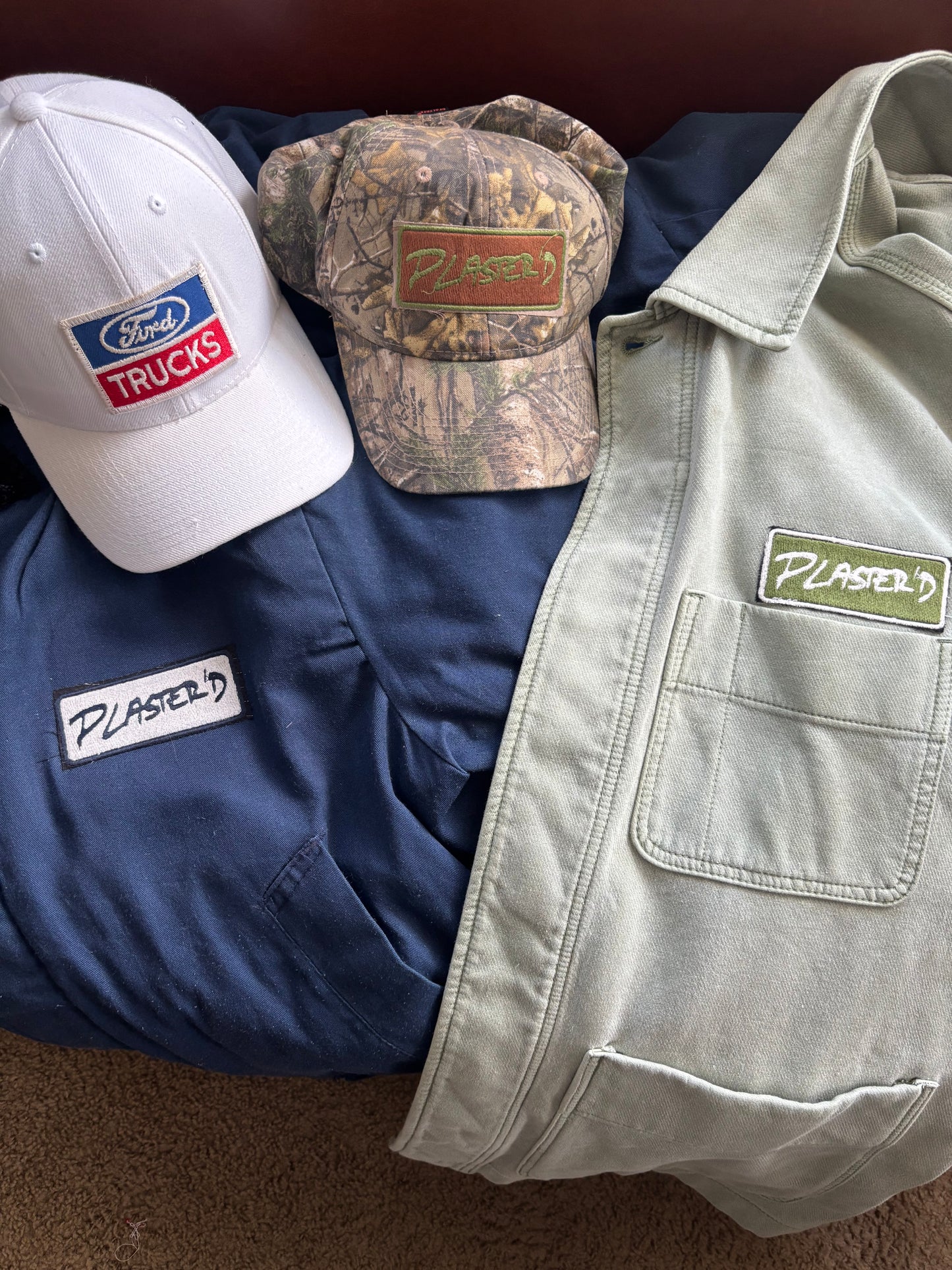 plaster’d | Custom Upcycled embroidered patch | Request