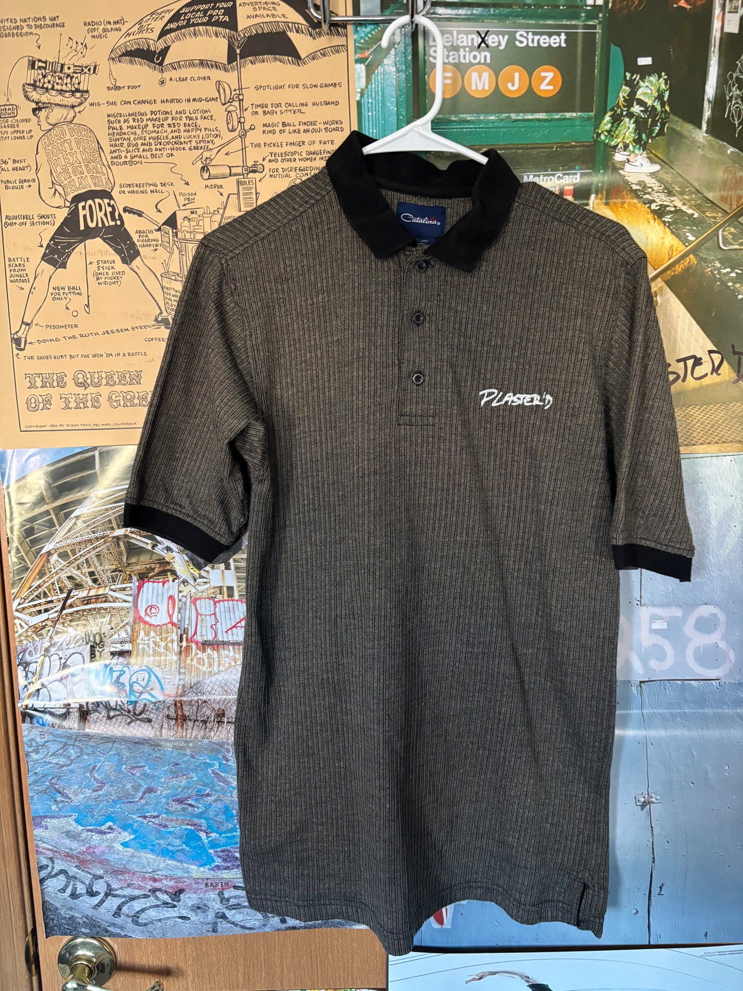 Plaster’d | Upcycled Vintage Polo | Catalina