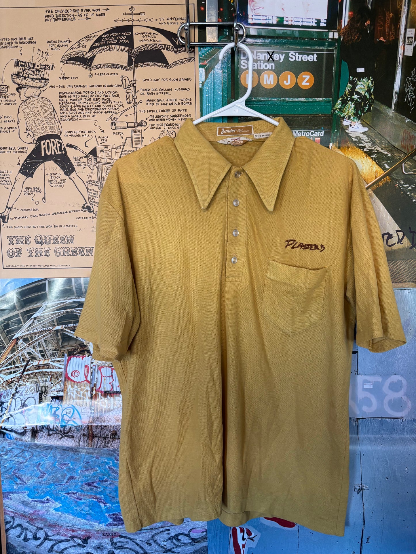 Plaster’d | Upcycled Vintage Polo | Jantzen