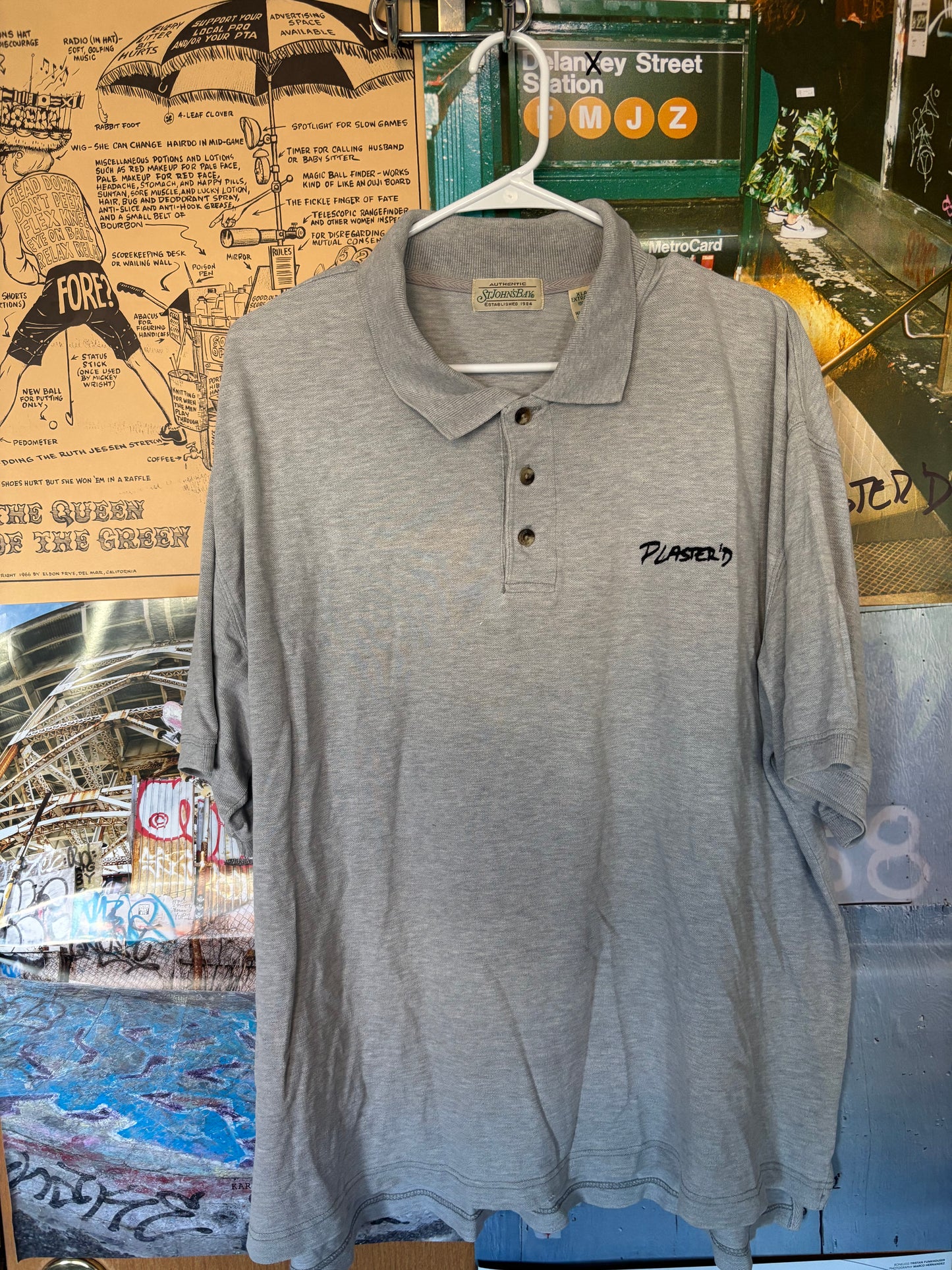 Plaster’d | Upcycled Vintage Polo | St John’s Bay