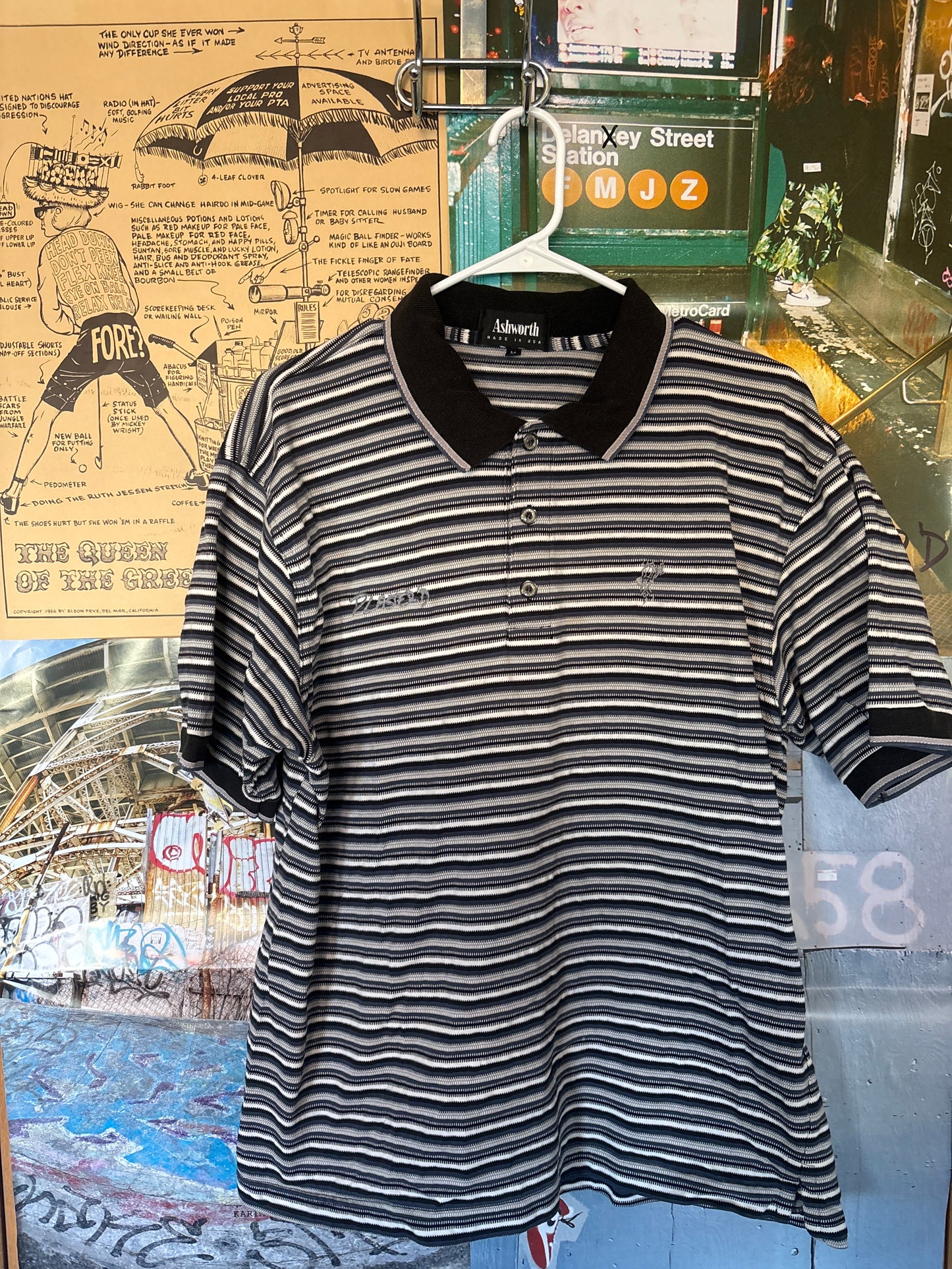 Plaster’d | Upcycled Vintage Polo | Ashworth