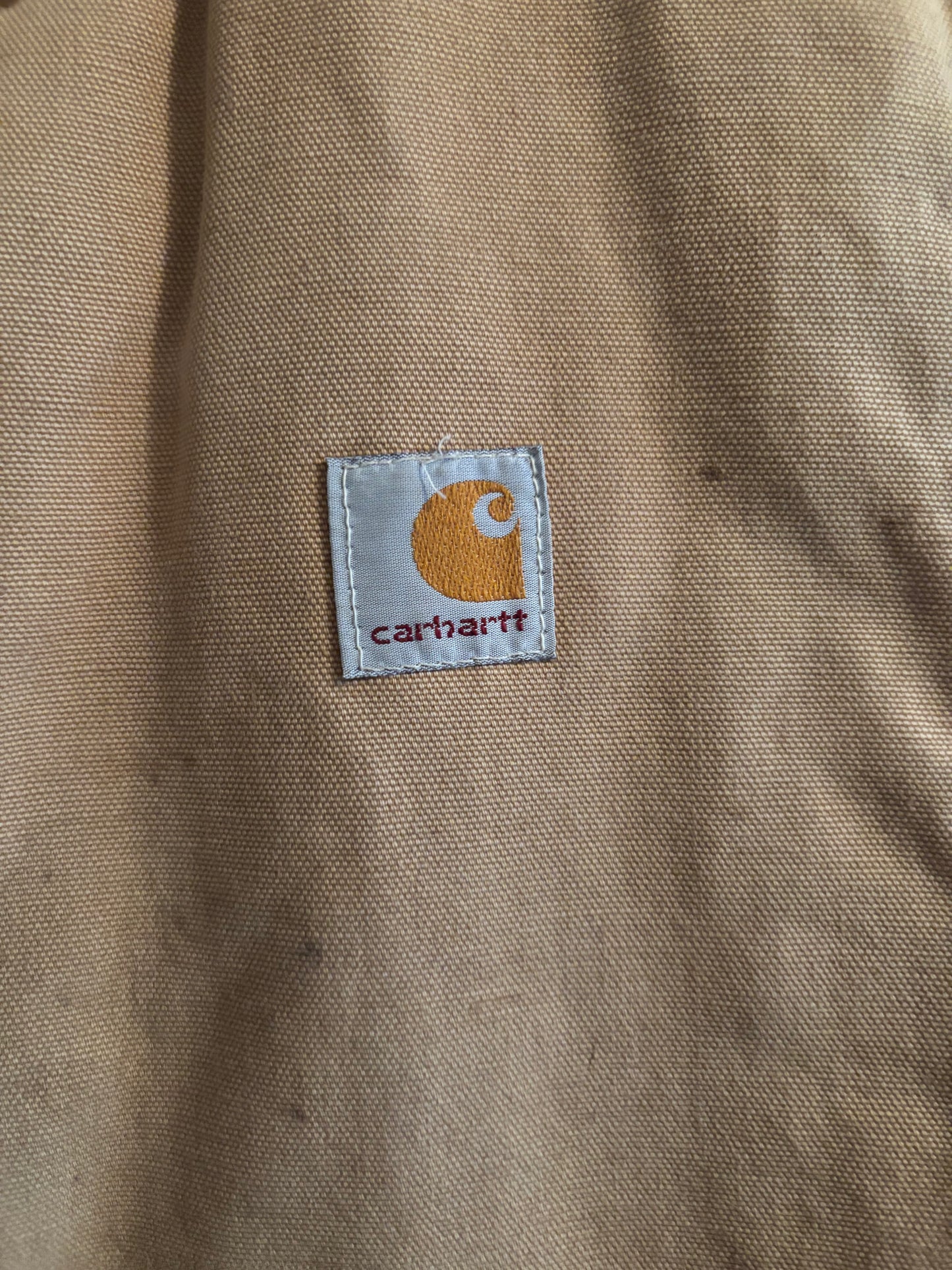 plaster’d | Upcycled Embroidered Box Logo | Carhartt Vest